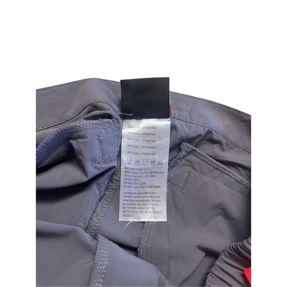 New Baleaf Mens Gray Zippered Activewear Running Sports Shorts XL - Picture 7 of 9